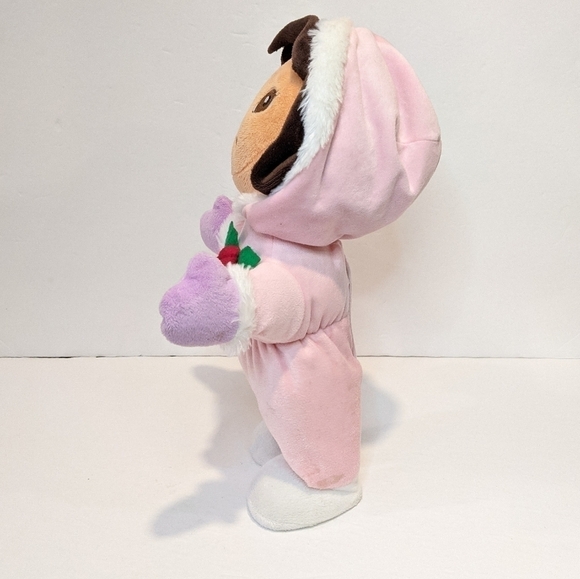 DORA The Explorer animated dancing Christmas doll 14” - Picture 3 of 9